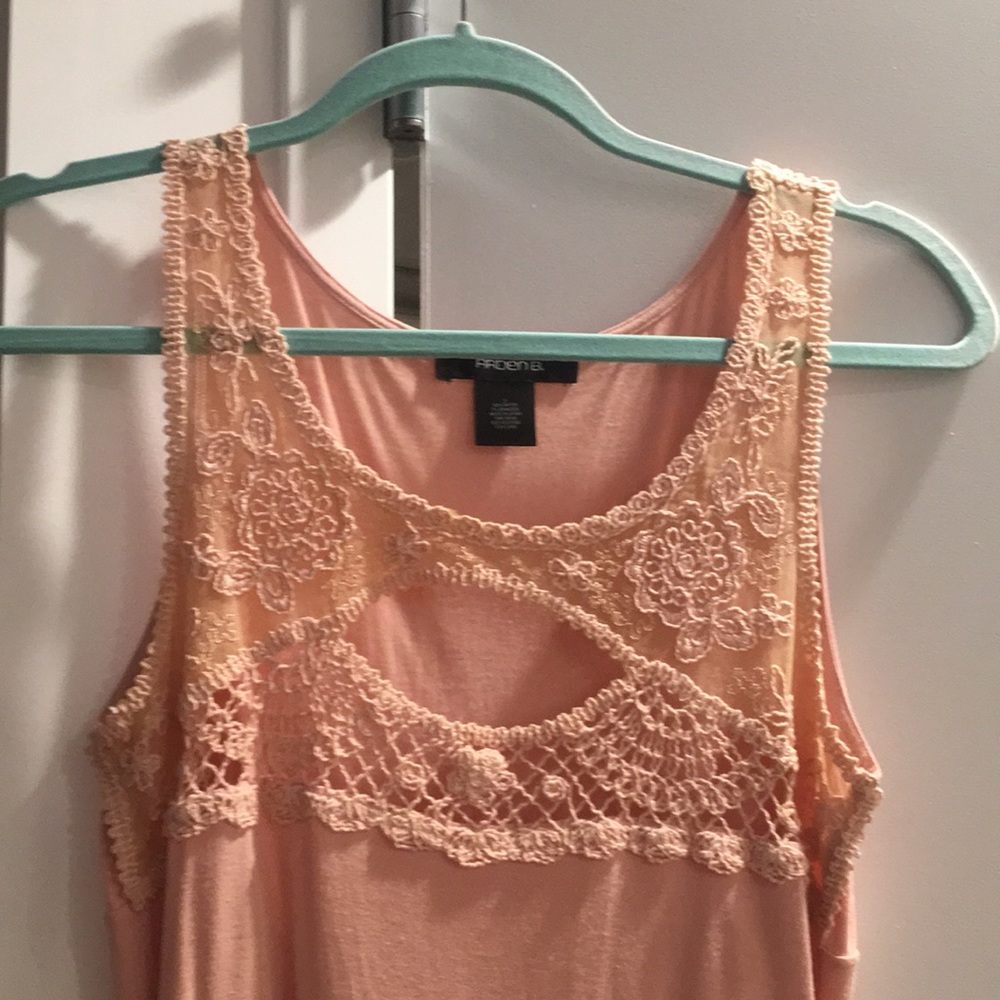 Blush colored tunic